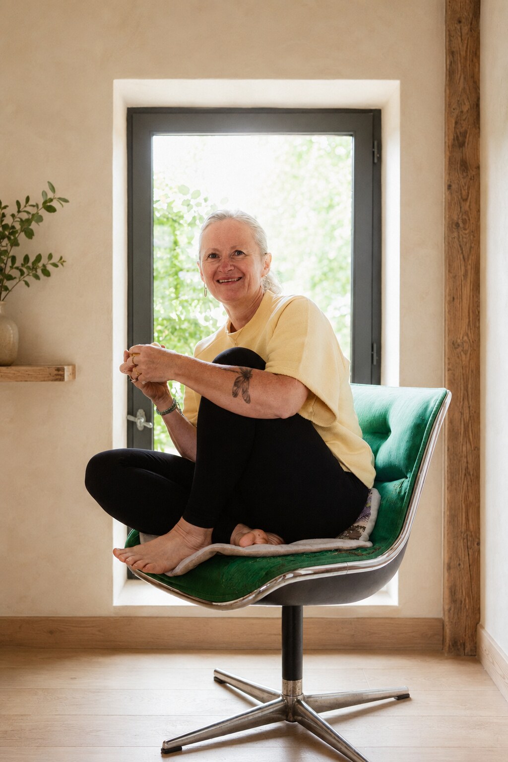 Virginie, professeure de yoga et enseignante en Yoga Thérapie